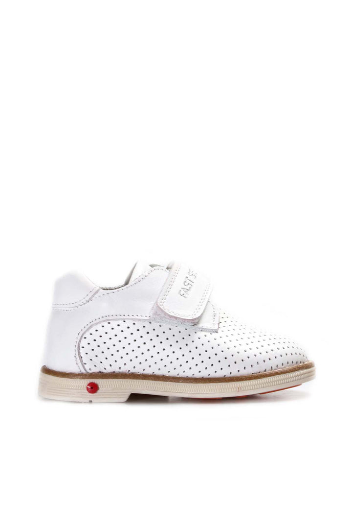 FST Genuine Leather Unisex Kids Casual Shoes 006PA23 White - Zaandam