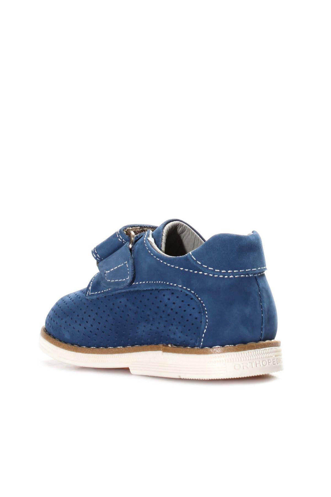 FST Genuine Leather Unisex Kids Casual Shoes 006PA23 Blue Nubuck - Pembroke Pines