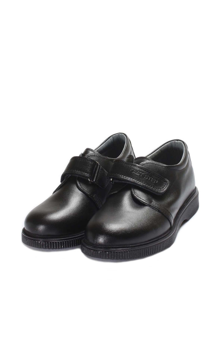 FST Genuine Leather Unisex Kids Casual Shoes 006XA913 Black - Tizimín