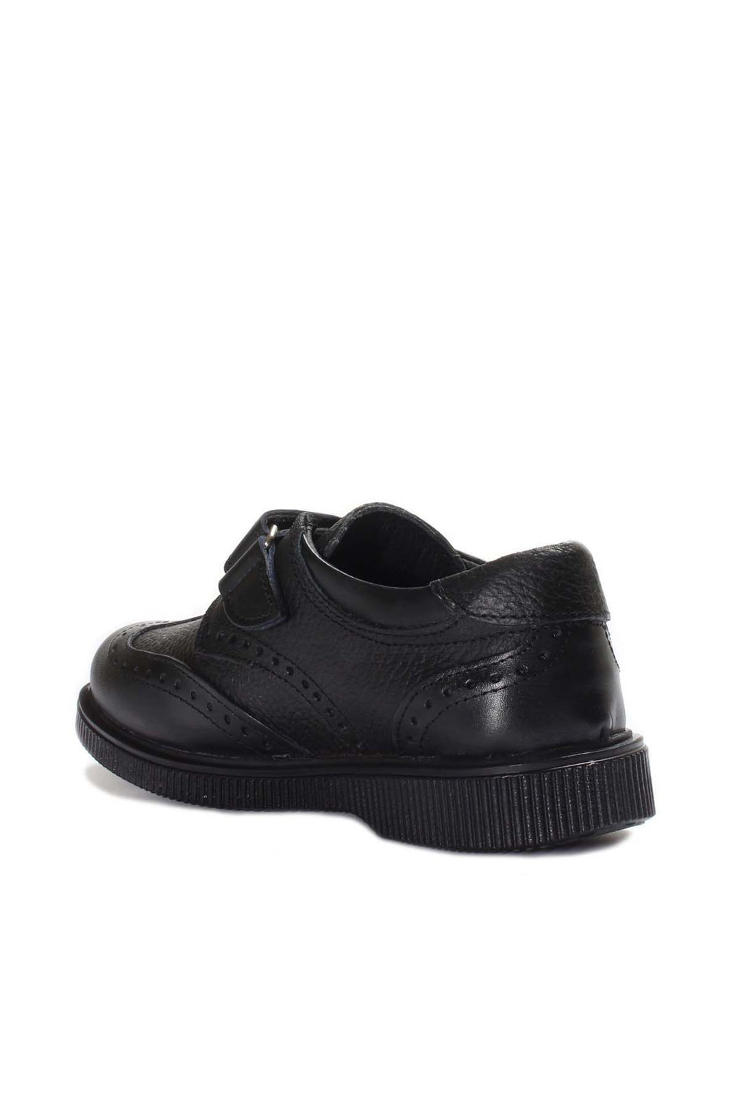 FST Genuine Leather Unisex Kids Casual Shoes 006XA914 Black - Wolverhampton