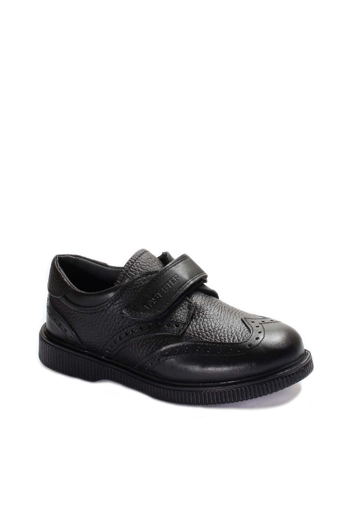 FST Genuine Leather Unisex Kids Casual Shoes 006XA914 Black - Wolverhampton