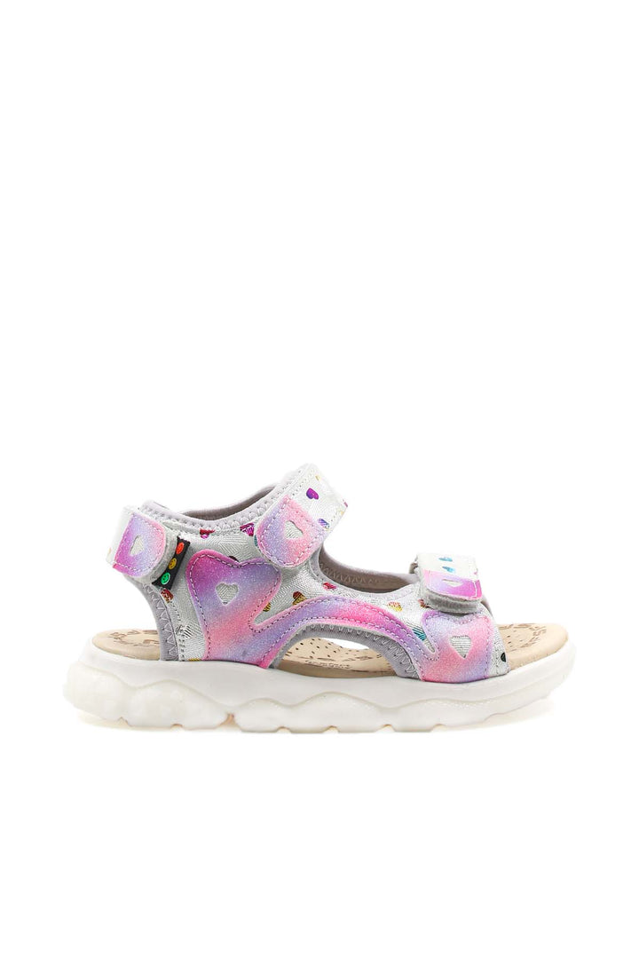 FST Genuine Leather Unisex Kids Classic Sandal 574XCA2031 White Pink - Saint-Germain-en-Laye