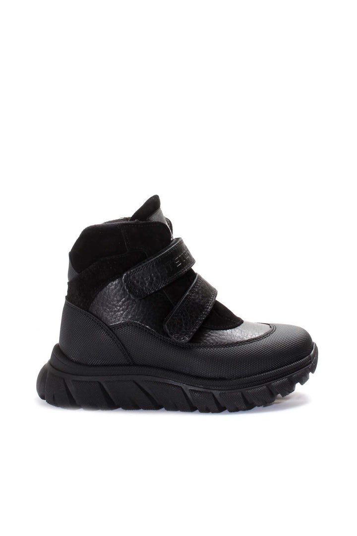 FST Genuine Leather Unisex Kids' Sports Boot 574SXCA928 Black - Randallstown