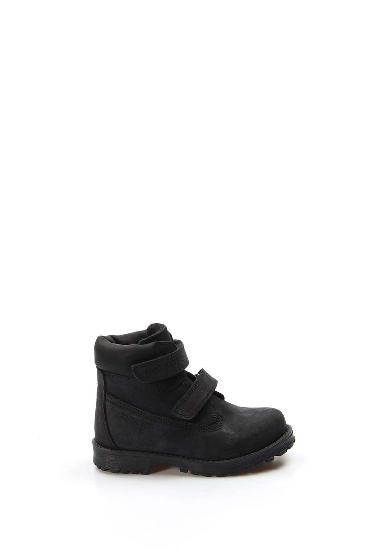 FST Genuine Leather Unisex Kids Worker Boots 006SPA1001 Black - Coburg