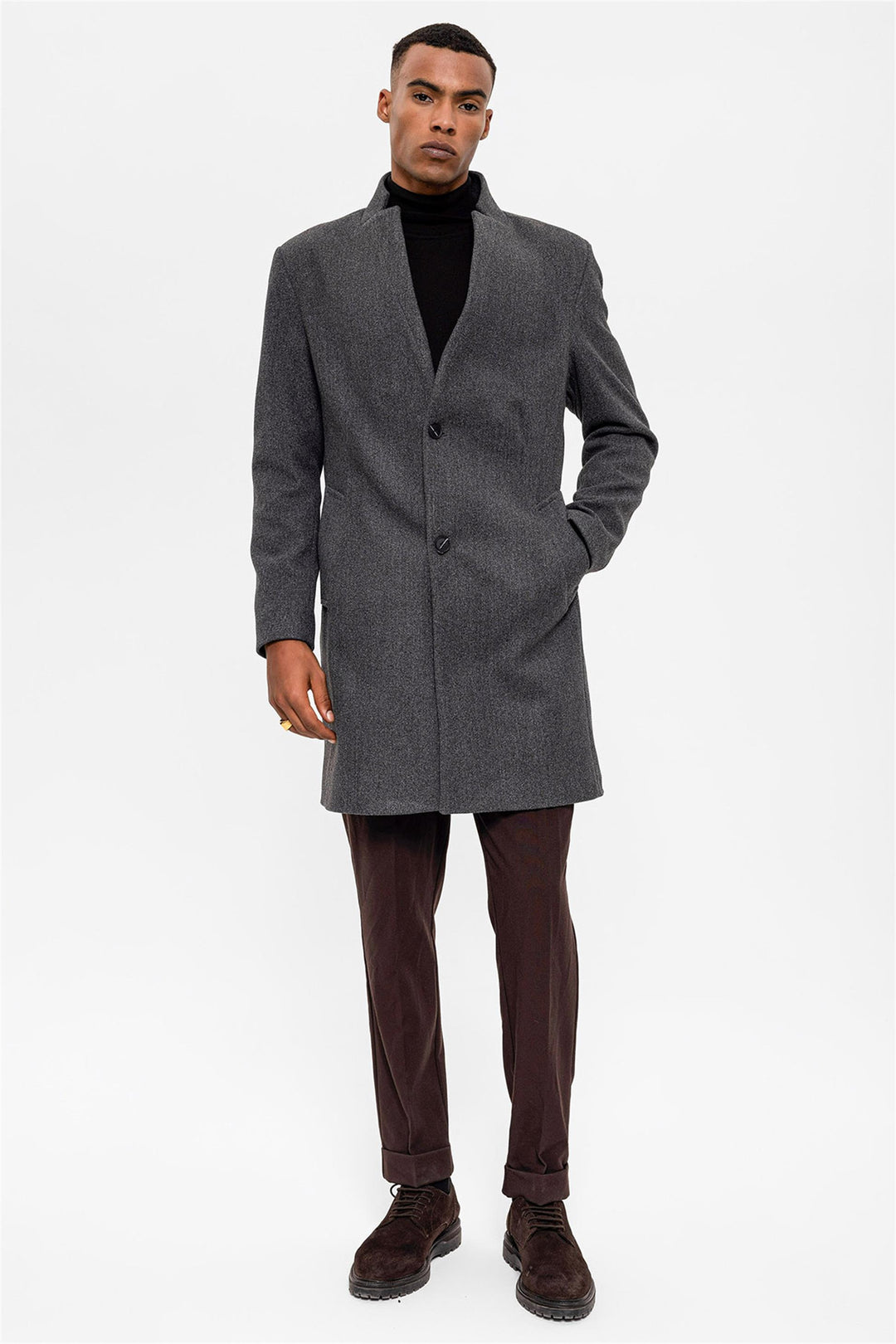 ANT Judge Collar Men's Coat - Cottbus