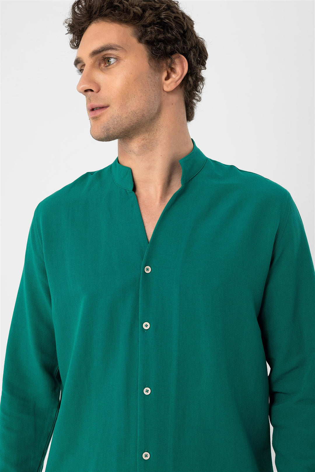 ANT Judge Collar Long Sleeve Men's Shirt - Wildwood