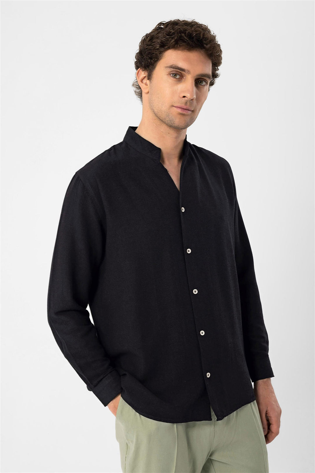 ANT Judge Collar Long Sleeve Men's Shirt - Lakewood