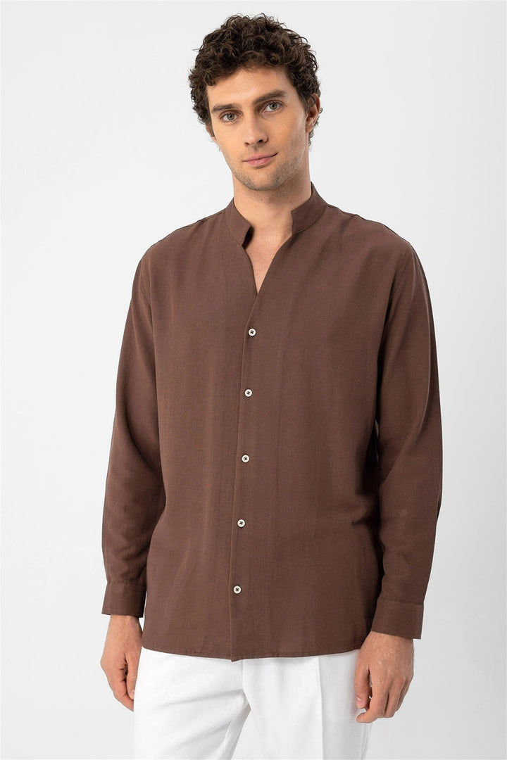 ANT Judge Collar Long Sleeve Men's Shirt - Comalcalco