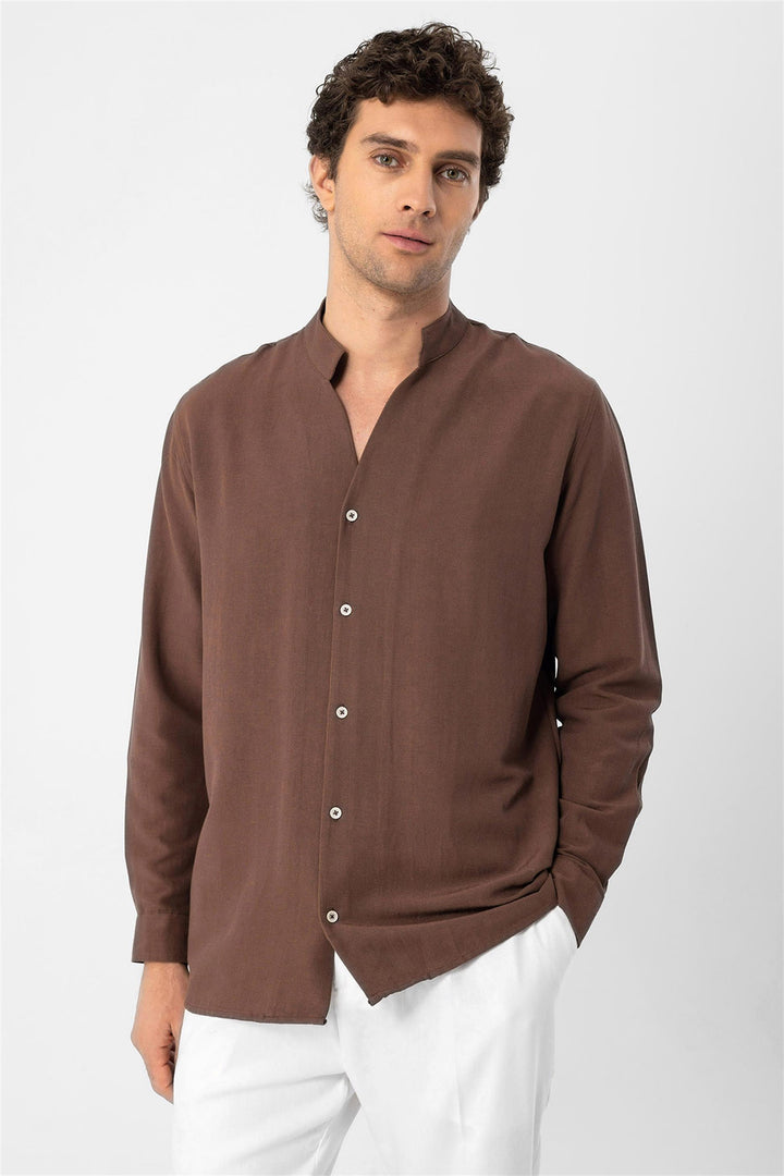 ANT Judge Collar Long Sleeve Men's Shirt - Comalcalco