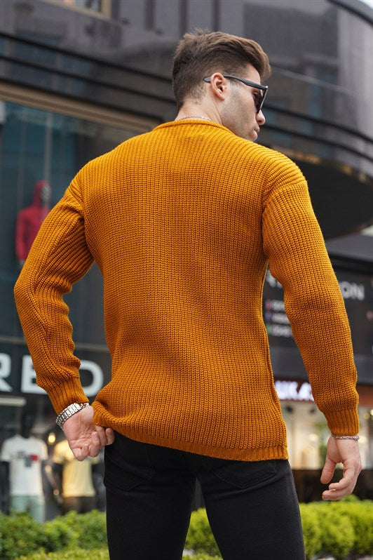 سترة MDX Mustard Basic للرجال متماسكة 5990 - روزفيل