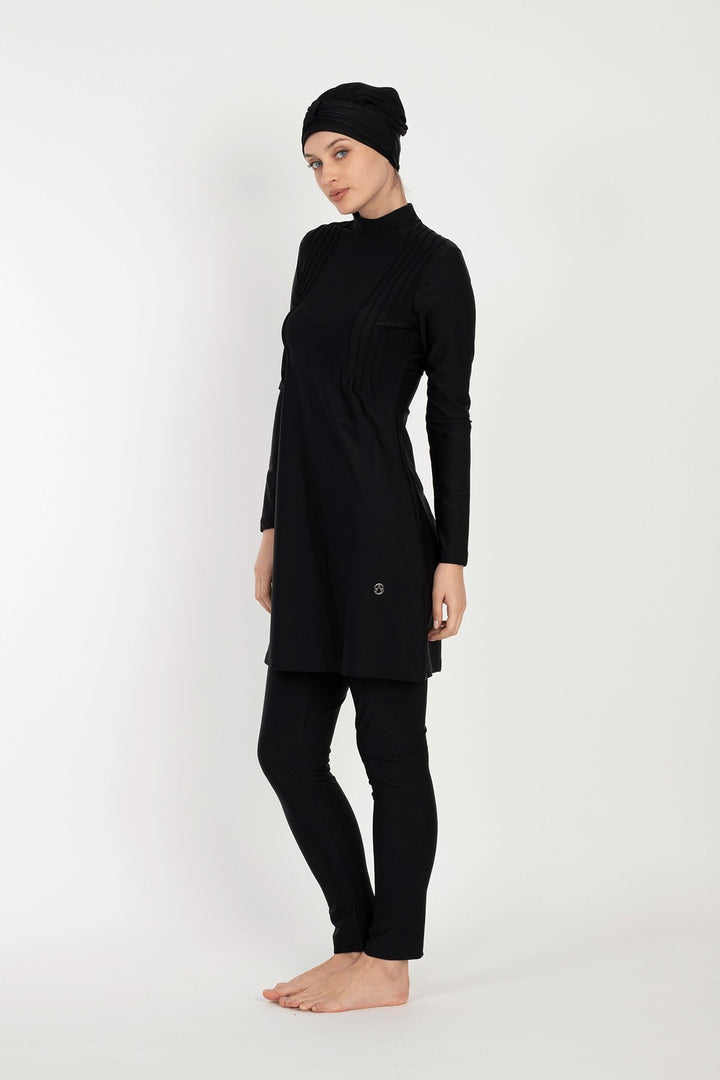 MDS Women 6021 Black Burkini - Brive-la-Gaillarde