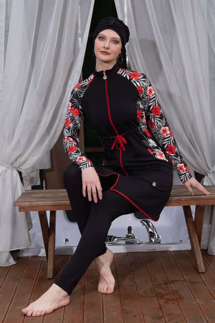 MDS Women 2313 Black Burkini - Rastatt