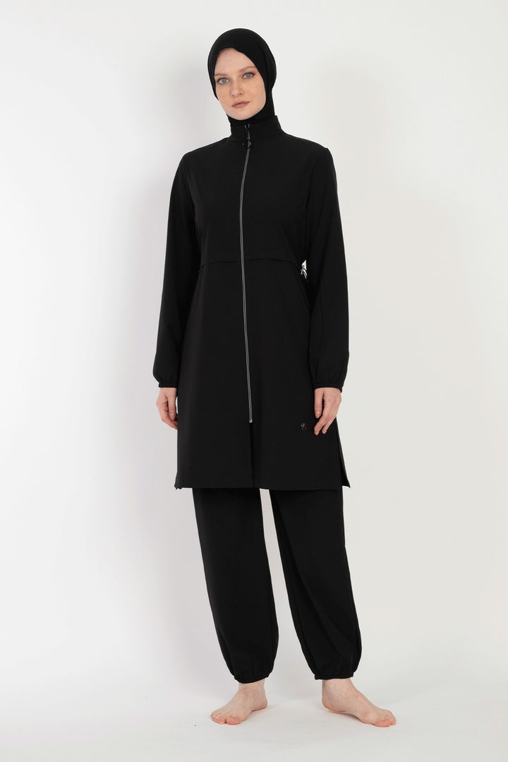 MDS Women 6056 Black Burkini - Barri