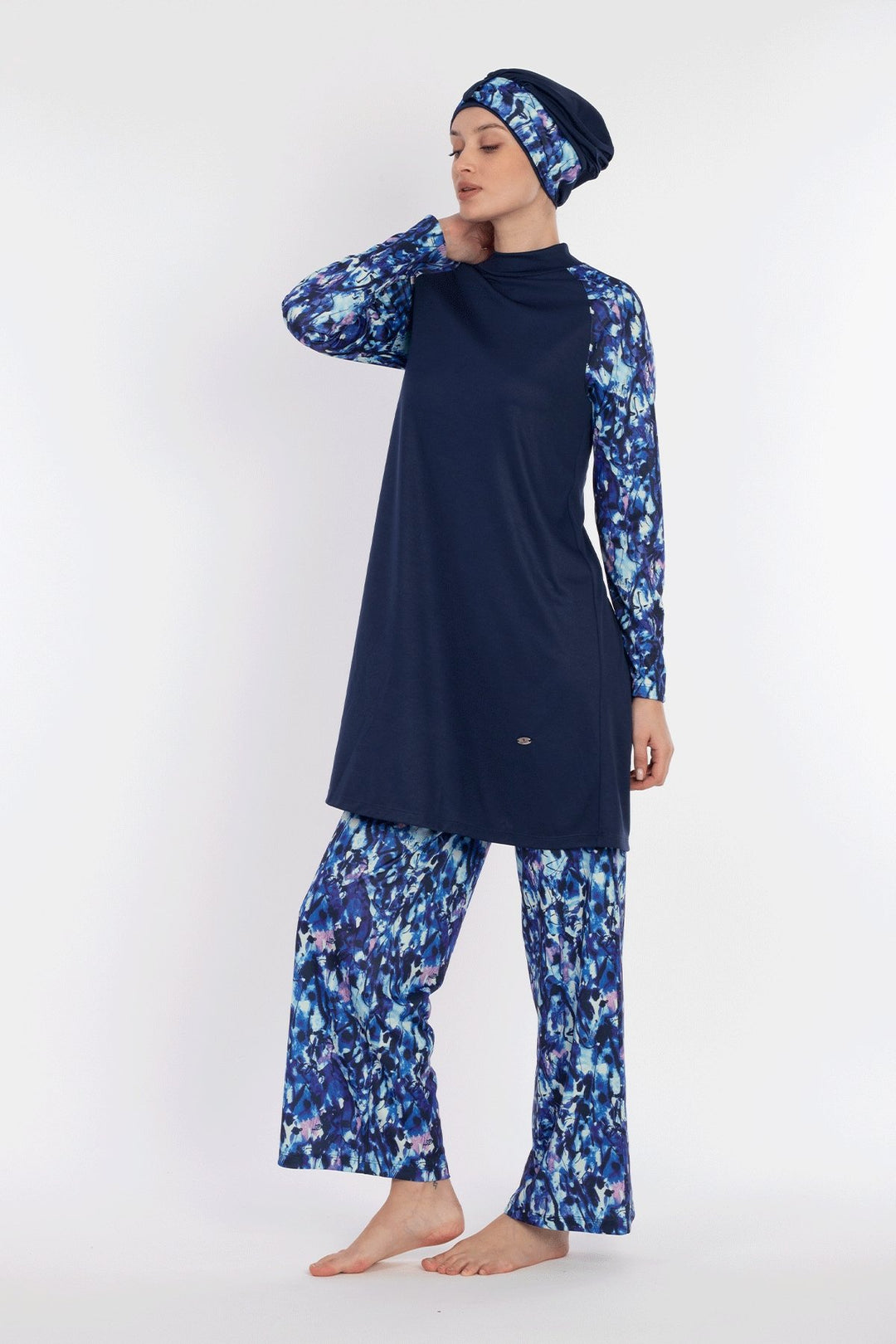 MDS Women 1305 Dark Blue Burkini - Jiutepec