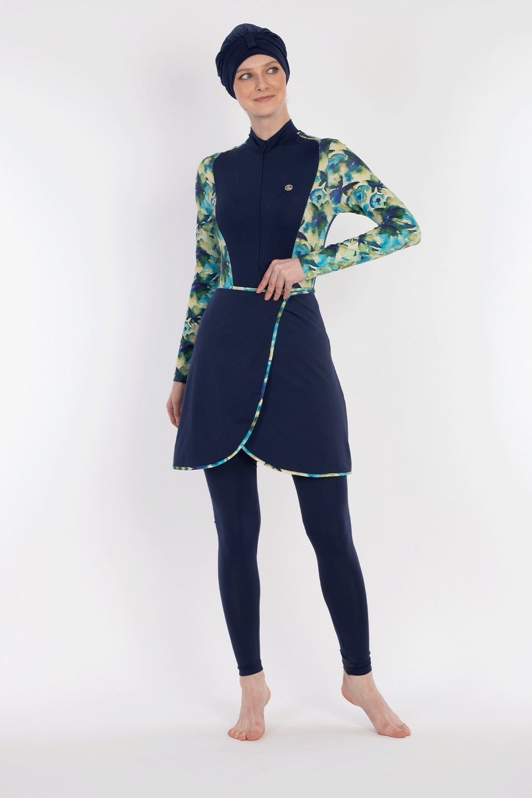 MDS Women 2318 Dark Blue Burkini - Campbell River