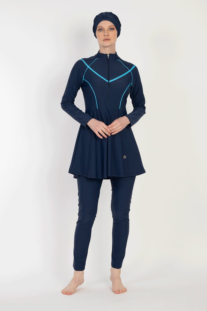 MDS Women 6016 Dark Blue Burkini - Siegburg