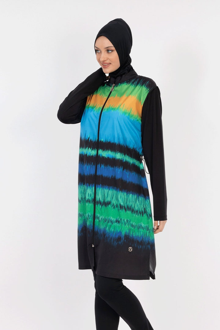 MDS Women 6030 Black Burkini - Hattingen