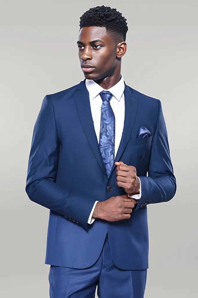 WSS Indigo Model Men's Suit  - Singen