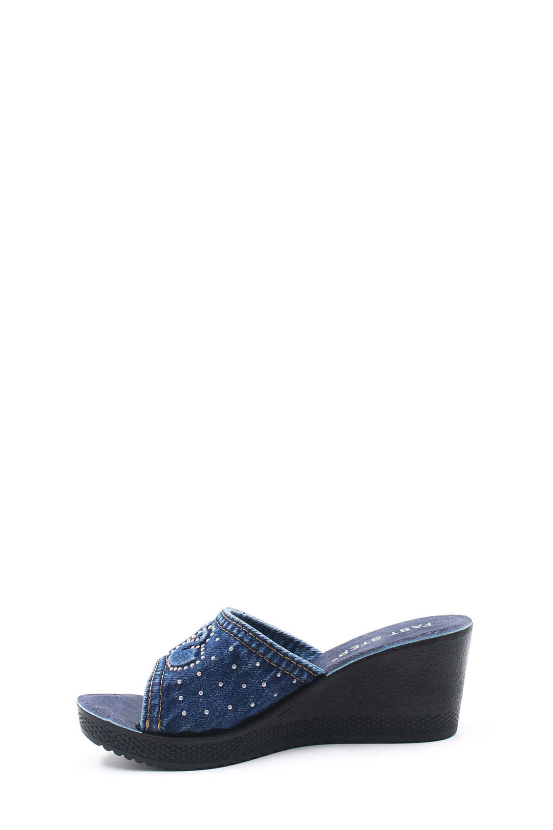 FST Woman Flat Slippers 158ZA633 Denim - Villa Victoria