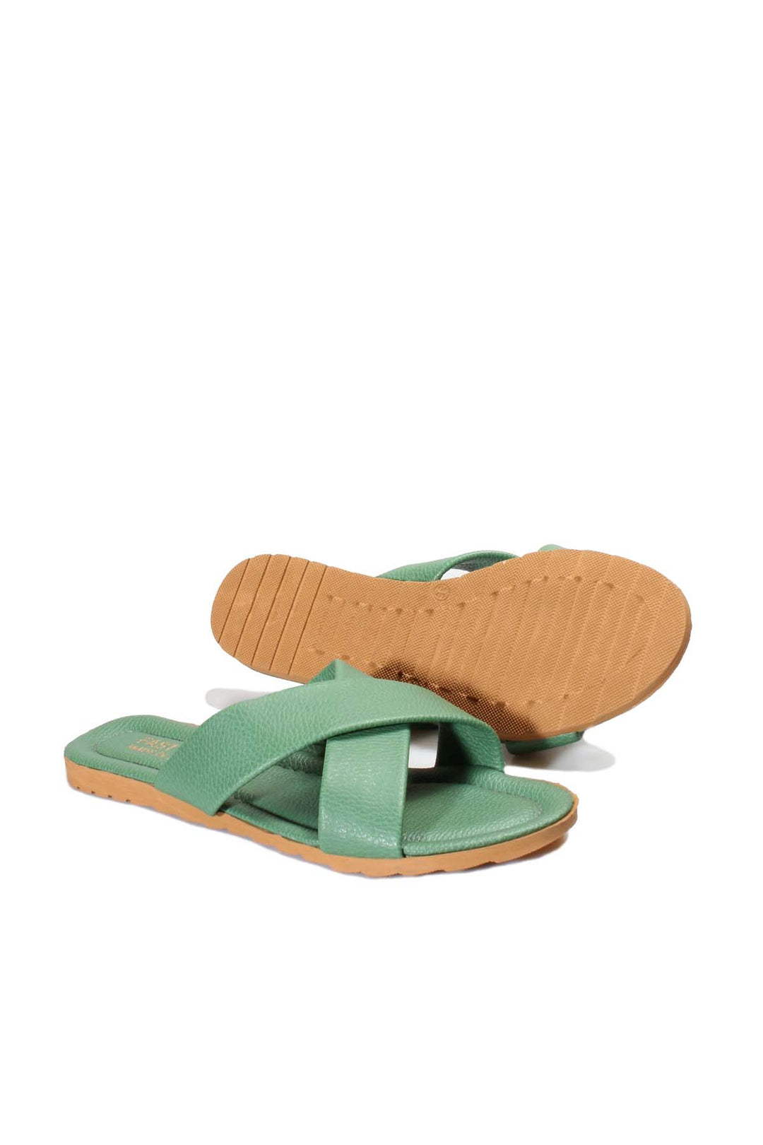 FST Woman Flat Slipper 935ZA111 GREEN - Braine-l’Alleud