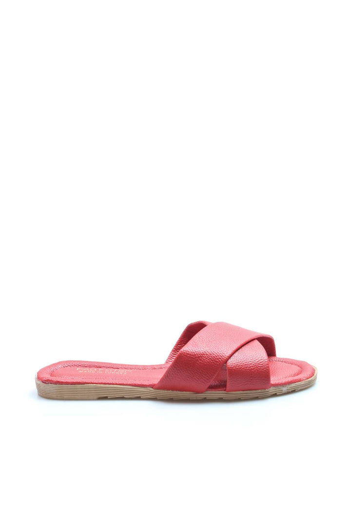 FST Woman Flat Slipper 935ZA111 Red - Rio Rancho