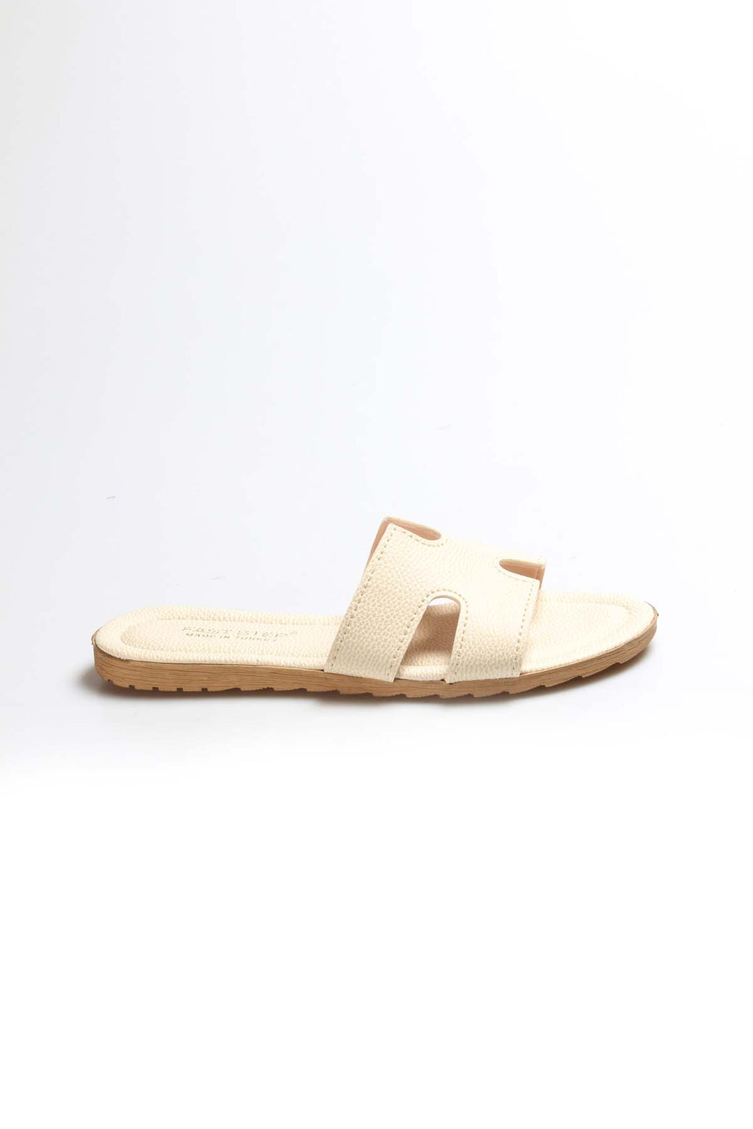 FST Woman Flat Slipper 935ZA113 Beige - Torremolinos