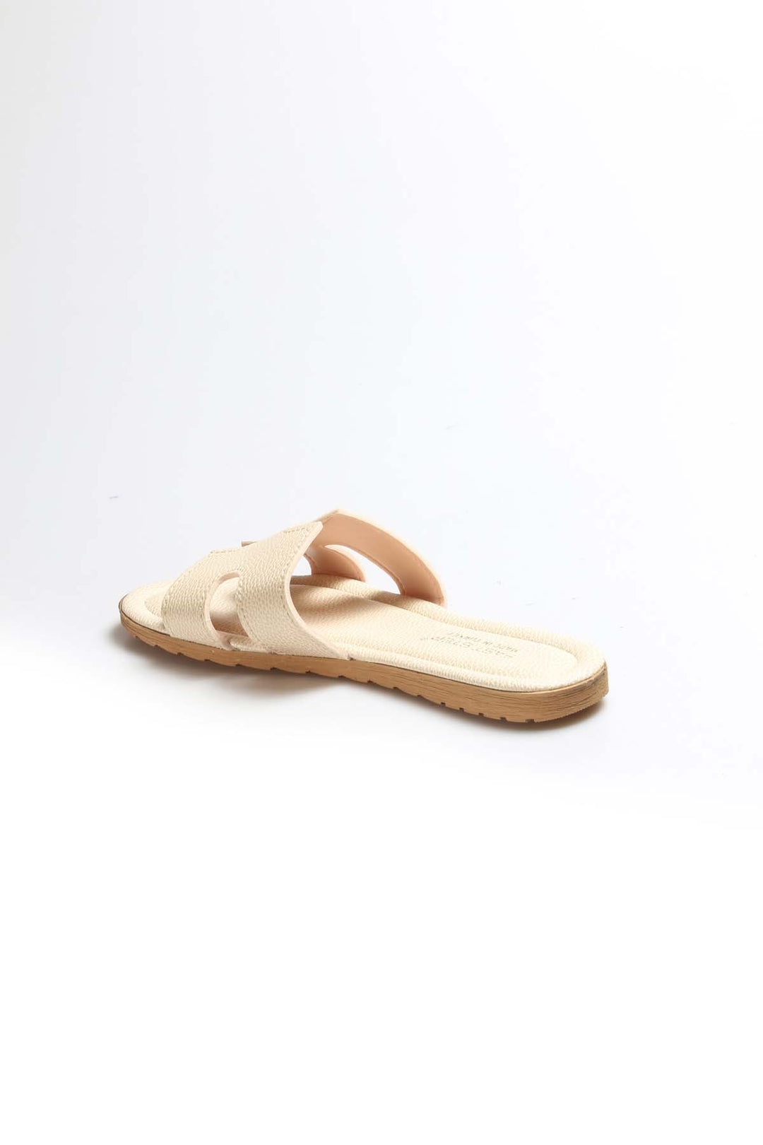 FST Woman Flat Slipper 935ZA113 Beige - Torremolinos