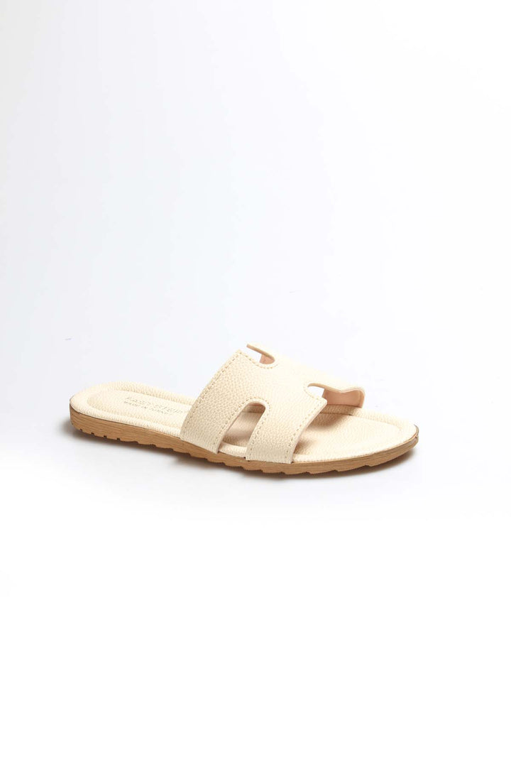 FST Woman Flat Slipper 935ZA113 Beige - Torremolinos