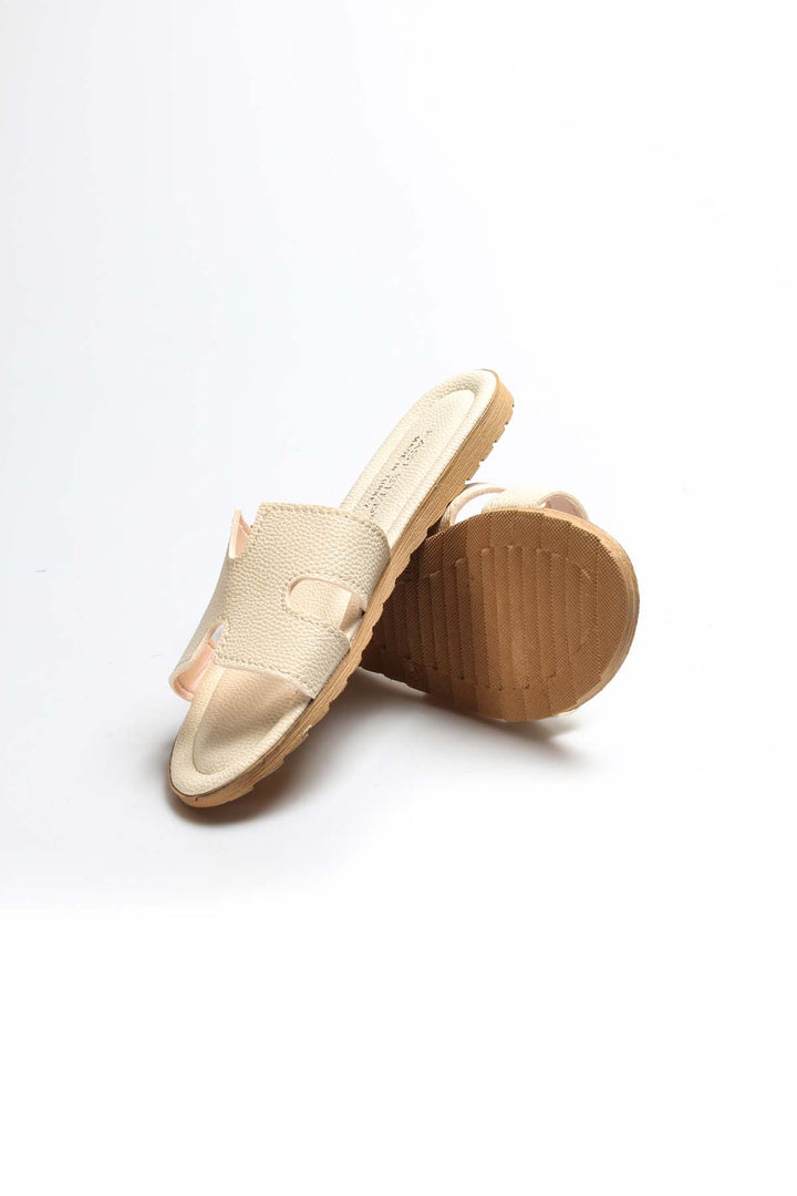 FST Woman Flat Slipper 935ZA113 Beige - Torremolinos