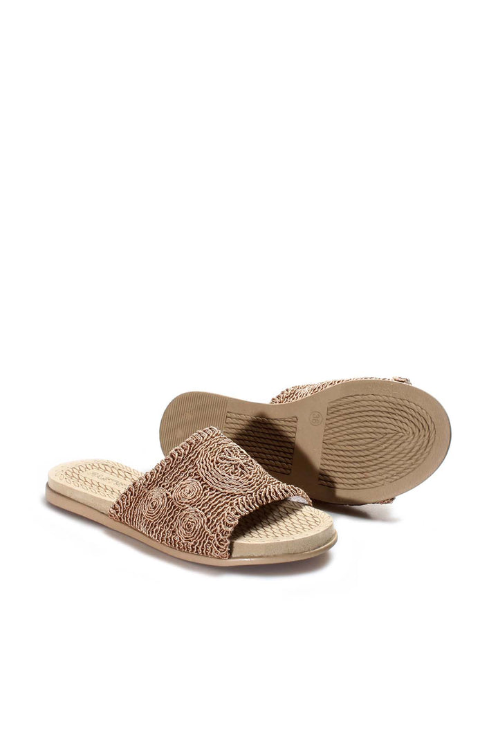 FST Woman Flat Slipper 935ZA370 Copper - Arroyomolinos