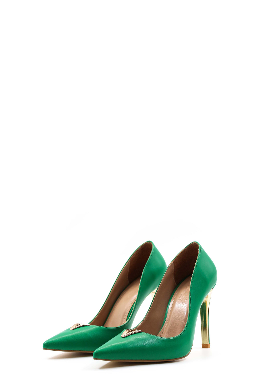 FST Woman Thin Heel Shoe 792ZA017-662 GREEN - Misterbianco