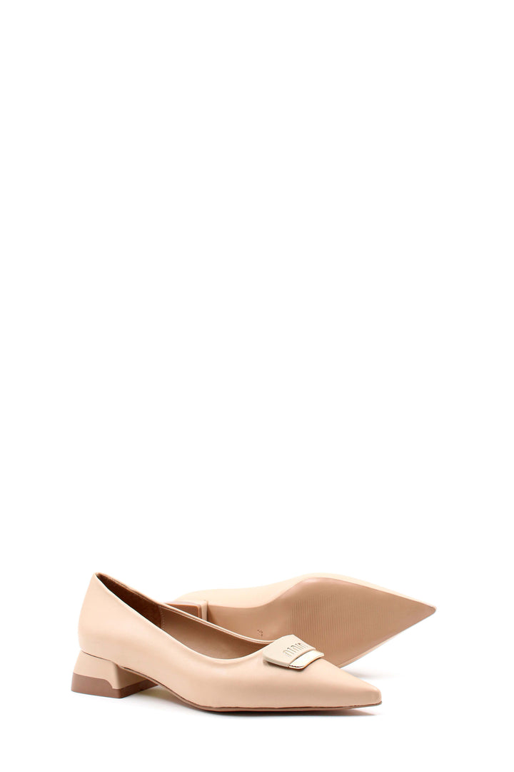 FST Woman Thin Heel Shoe 792ZA449 Nude - Northglenn