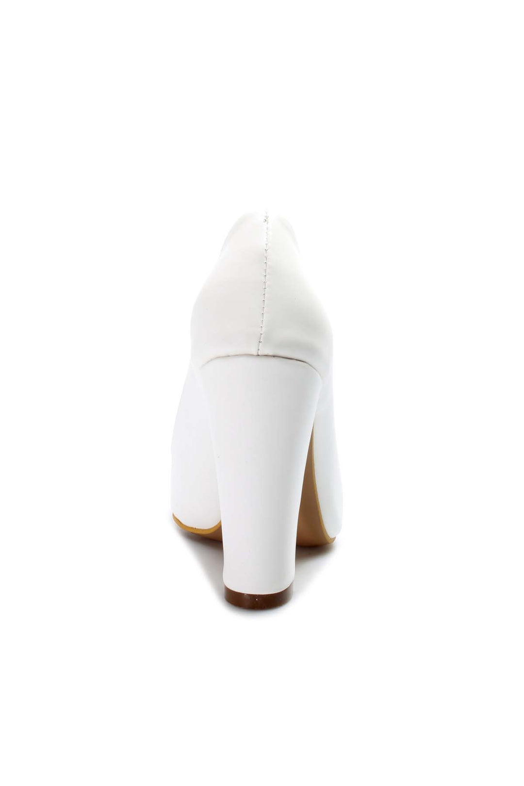 FST Woman Thick Heeled Shoe 610ZA1801 White - Sankt Augustin