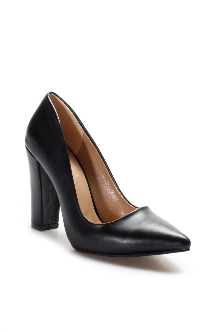 FST Woman Thick Heeled Shoe 610ZA1801 Black - Livorno