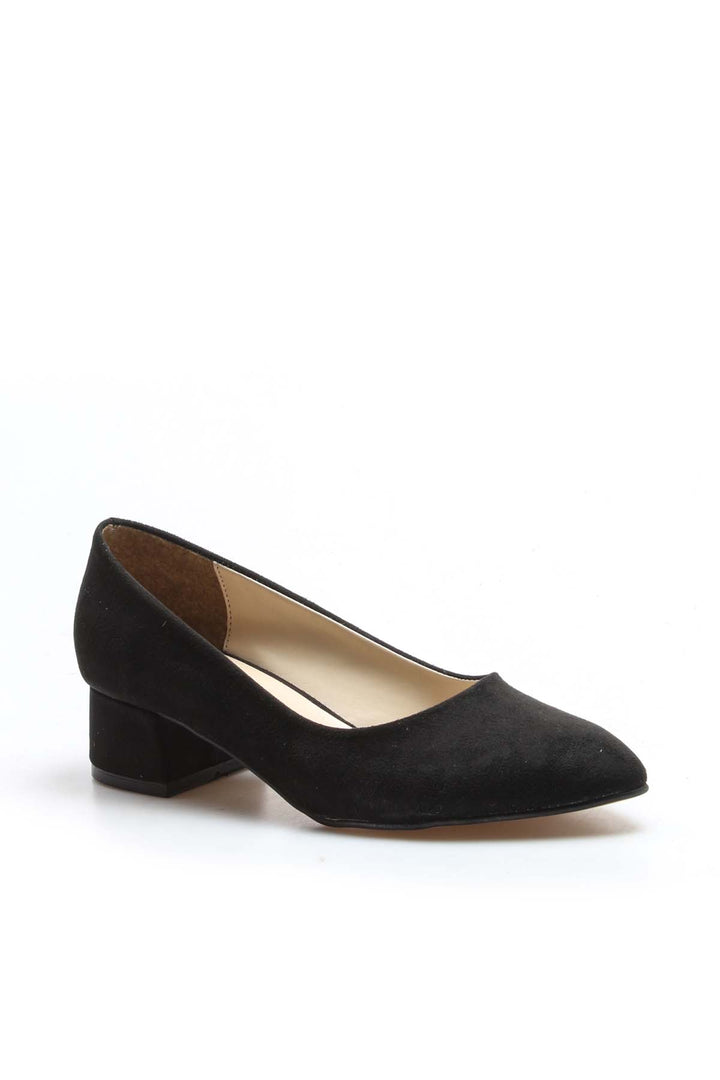 FST Woman Short Heeled Shoe 961ZA558 Black Suede - Tuxtepec