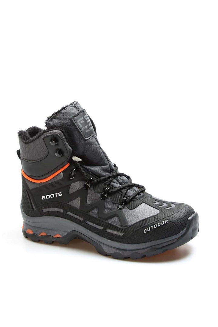 FST Women's Outdoor Boot 865SZA6025 Black Smoke Orange - Santiago de Compostela