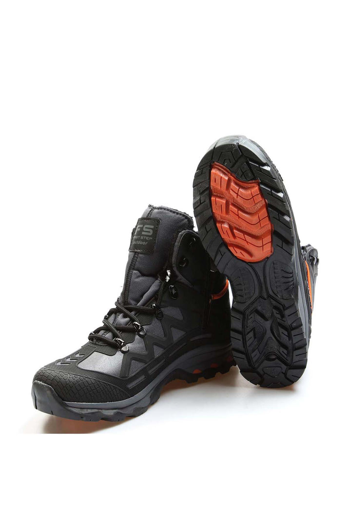 FST Women's Outdoor Boot 865SZA6025 Black Smoke Orange - Santiago de Compostela