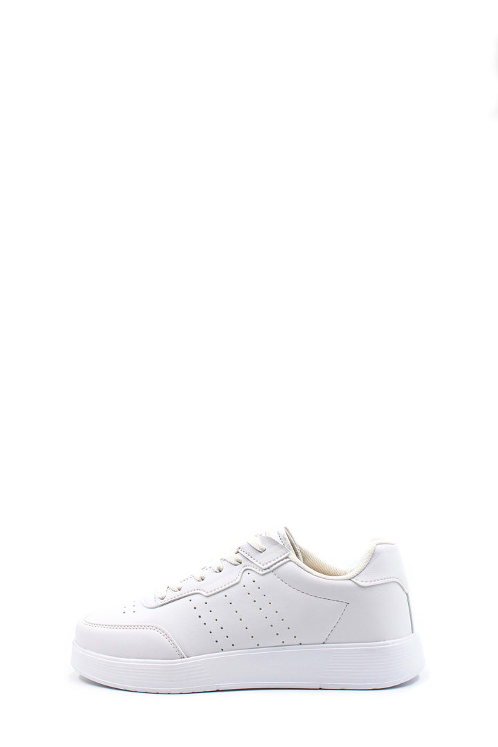 FST Women's Sneaker Shoes 666ZA158 White - Glasgow