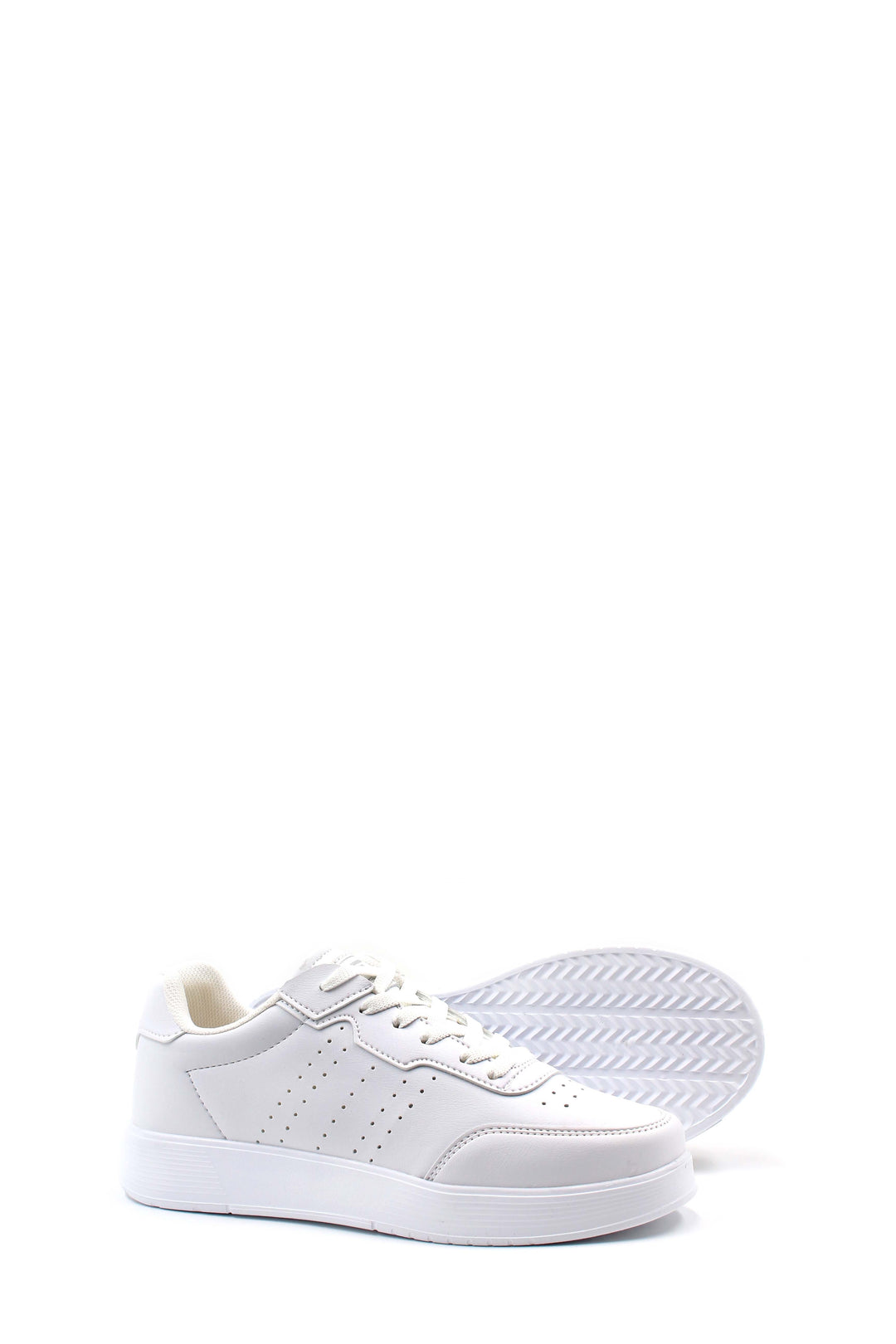 FST Women's Sneaker Shoes 666ZA158 White - Glasgow