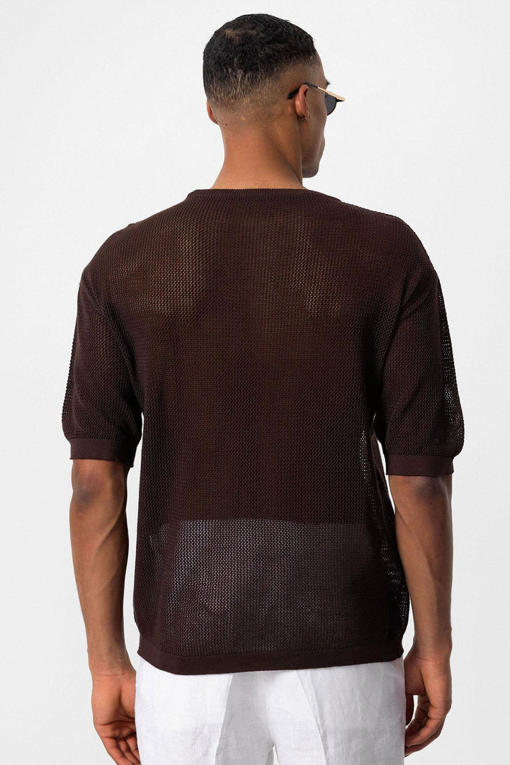 ANT Oversized Openwork Men's T-Shirt - Erie