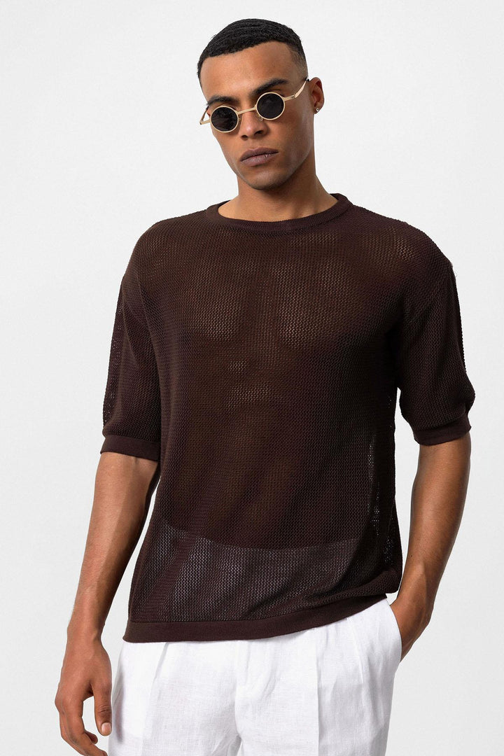 ANT Oversized Openwork Men's T-Shirt - Erie