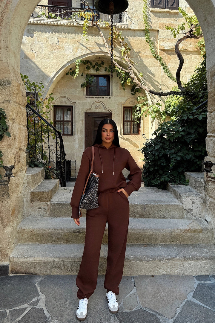 EYY Women Brown Tracksuit - Viareggio