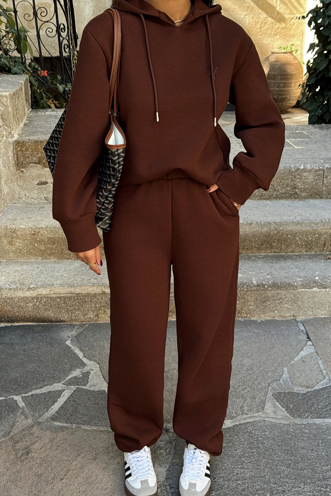 EYY Women Brown Tracksuit - Viareggio