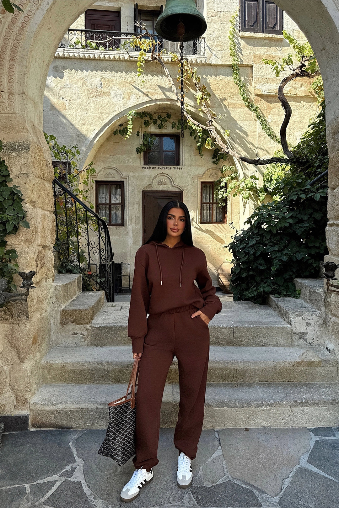 EYY Women Brown Tracksuit - Viareggio