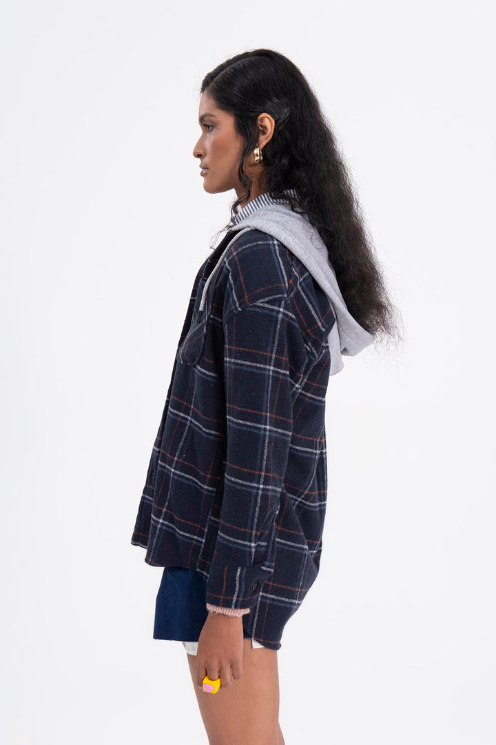 BSL Women Plaid -Plaid Prootmed Jacket - Нижний Хатт