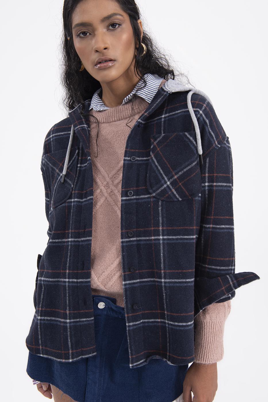 BSL Women Plaid -Plaid Prootmed Jacket - Нижний Хатт