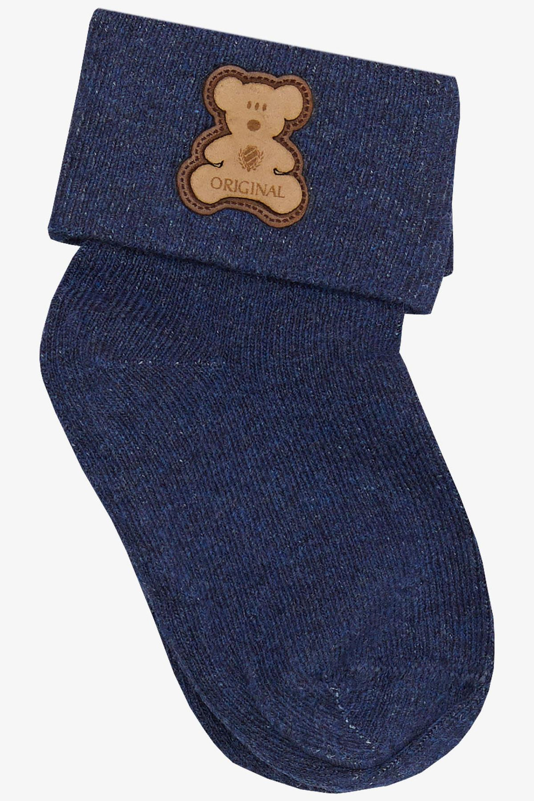 BRE Katamino Baby Boy Socks with Bear Design 08 Months, Dark Blue - Gjakovë