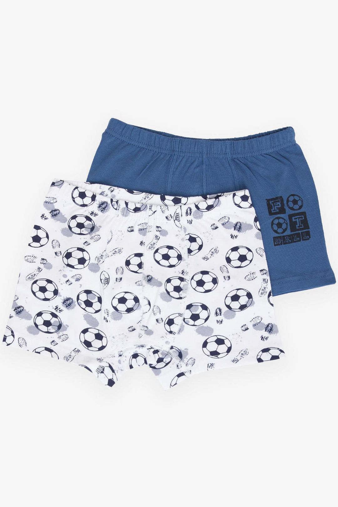 BRE Katamino Boys' 2-Pack Boxer Shorts Football Themed 12 Years, Mixed Color - Irondequoit