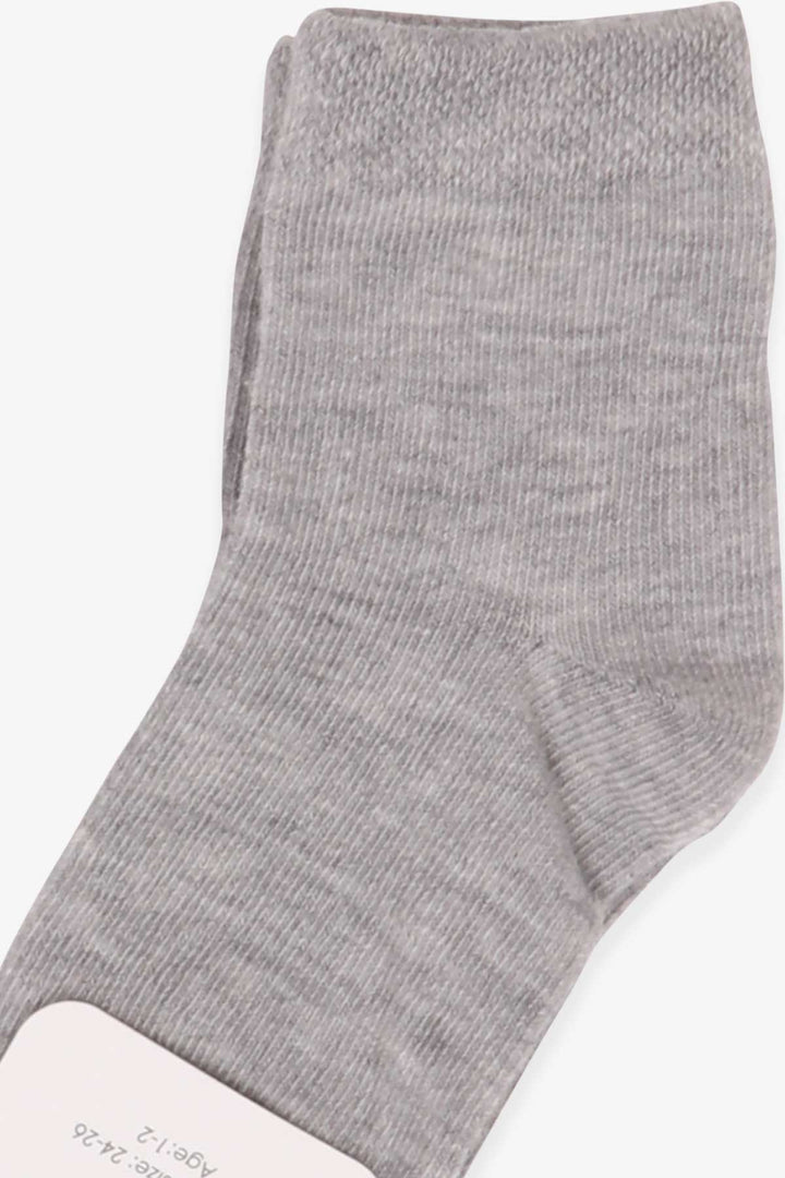 BRE Katamino Boy's Socks 1-234 Years, Gray - Khrustalnyi