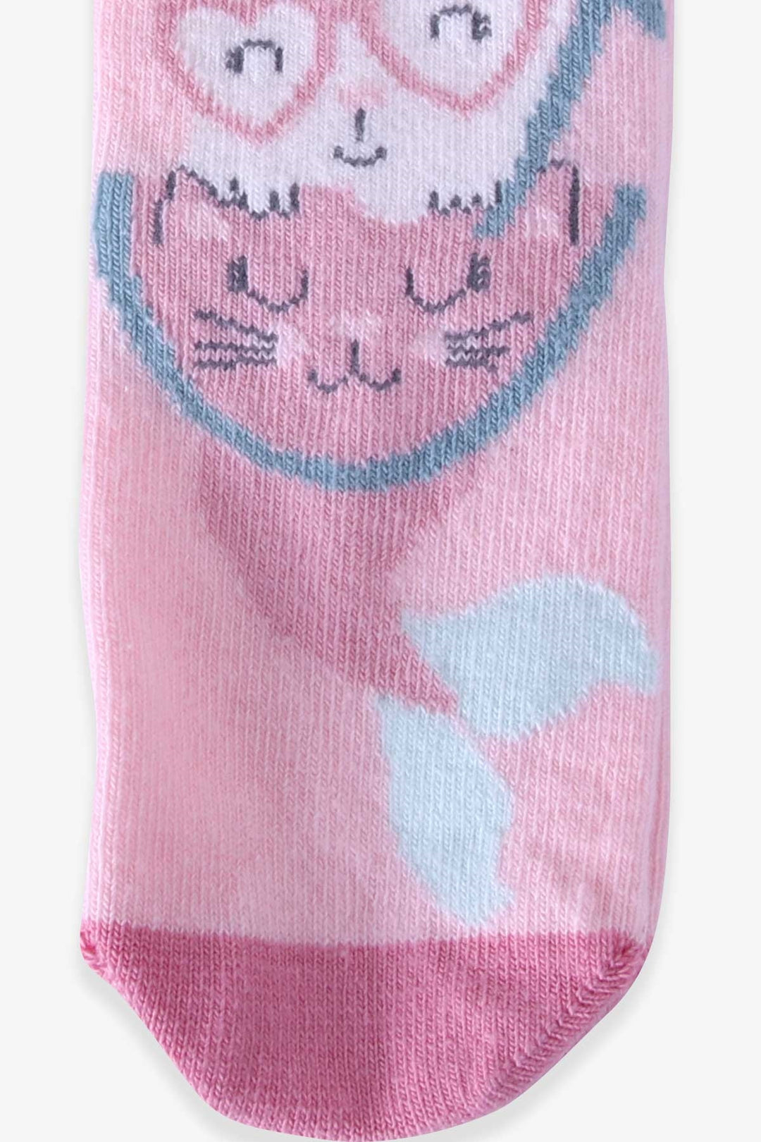 BRE Katamino Girl Child Socks with Summer Figures, 1-2-7-8 Years, Powder - Sumter